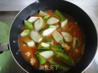 丝瓜番茄虾的做法步骤：13