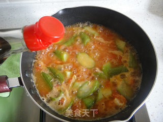丝瓜番茄虾的做法步骤：15