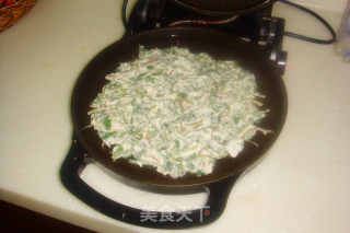 夏日食野菜之---【美味的马齿苋饼】的做法步骤：4