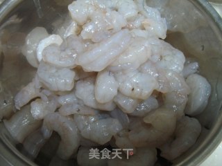 杏仁虾饼的做法步骤：1