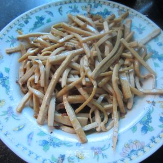 瘦肉豆腐丝的做法步骤：3