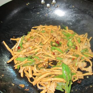 瘦肉豆腐丝的做法步骤：11
