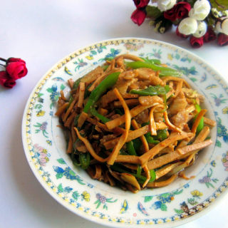 瘦肉豆腐丝的做法步骤：12