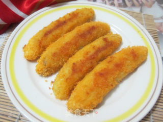 【煎香蕉】法式美味甜点的做法步骤：9