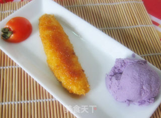【煎香蕉】法式美味甜点的做法步骤：10