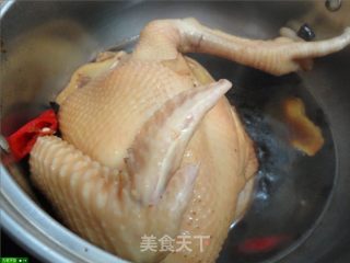 不加油的鼓油鸡的做法步骤：3