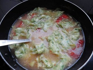 宝宝的最爱面食－－－韭菜面叶的做法步骤：7