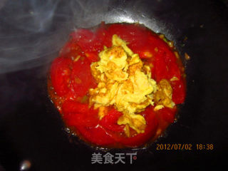 西红柿炒蛋的做法步骤：8