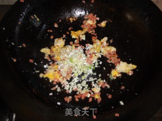 三文治鸡蛋炒饭的做法步骤：3