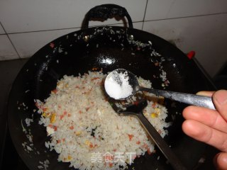 三文治鸡蛋炒饭的做法步骤：4