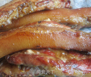 咸豆角炒腊肉的做法步骤：3