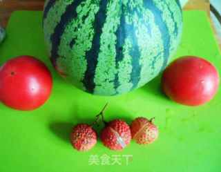 双红荔枝饮的做法步骤：1