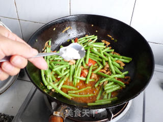 豇豆炒里脊的做法步骤：8