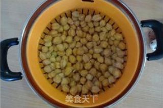 美味下午茶—鹰嘴豆杏仁蛋糕的做法步骤：1