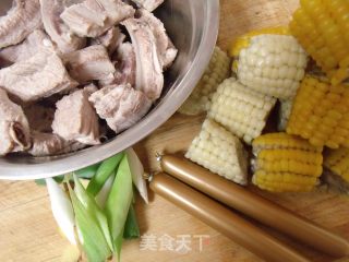 排骨玉米的做法步骤：3