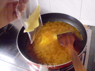 咖喱虾仁意面+香煎杏鲍菇的做法步骤：5
