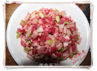 美味爽口五花肉炸酱面的做法步骤：4