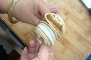 一步一步做，大口大口吃的美味--【芝麻酱花卷】（详细步骤）的做法步骤：8