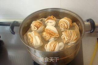 一步一步做，大口大口吃的美味--【芝麻酱花卷】（详细步骤）的做法步骤：11