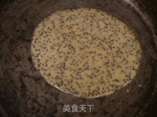 超简单的鸡蛋芝麻饼的做法步骤：5