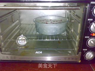 玫瑰酸奶蛋白糕的做法步骤：9