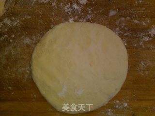 清真第一饼--回族小吃--油香的做法步骤：2