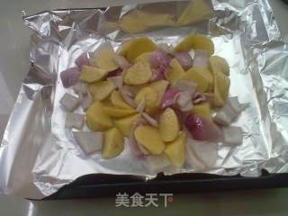 黑胡椒烤洋葱土豆的做法步骤：5