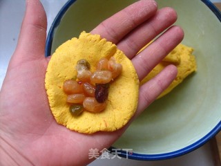 蜜豆迷你小南瓜的做法步骤：5