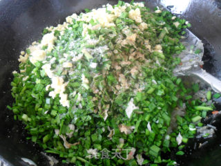 韭菜馅儿——素饺的做法步骤：10