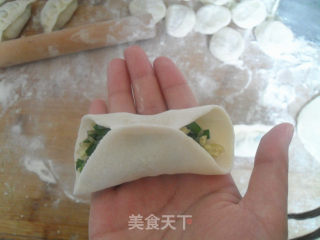 韭菜馅儿——素饺的做法步骤：19