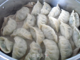 韭菜馅儿——素饺的做法步骤：24