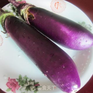 油炸茄子酿肉的做法步骤：1