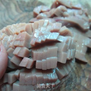 香辣腰花的做法步骤：2
