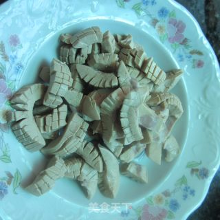 香辣腰花的做法步骤：4