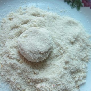 油炸豆渣饼的做法步骤：5