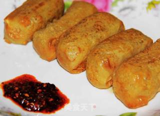 香炸豆腐的做法步骤：5