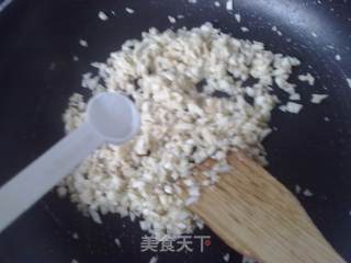 芹香杏鲍菇鸡蛋饼的做法步骤：4