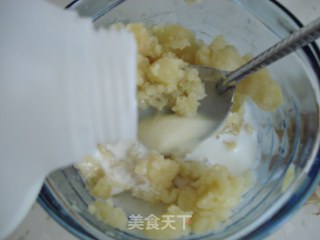椒盐土豆泥的做法步骤：3