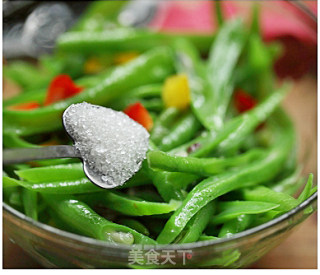 红油拌豇豆的做法步骤：4