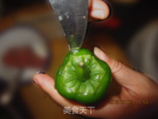 另类版虎皮尖椒的做法步骤：2