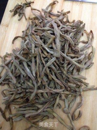 家乡的味道——干豇豆炖肉的做法步骤：5