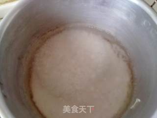 青菜火腿米粥的做法步骤：2