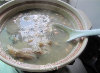 咸猪骨菜干粥的做法步骤：7