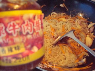 肉末炒粉丝的做法步骤：8
