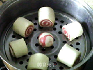 双色馒头第二磕：红曲双色馒头的做法步骤：15