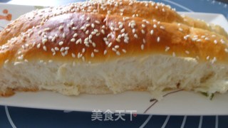 港式牛奶排包的做法步骤：9