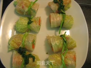 清爽白玉卷的做法步骤：15