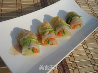 清爽白玉卷的做法步骤：18