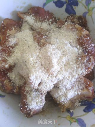 家常小菜——粉蒸排骨的做法步骤：6