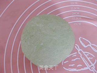绿色波点馒头的做法步骤：3
